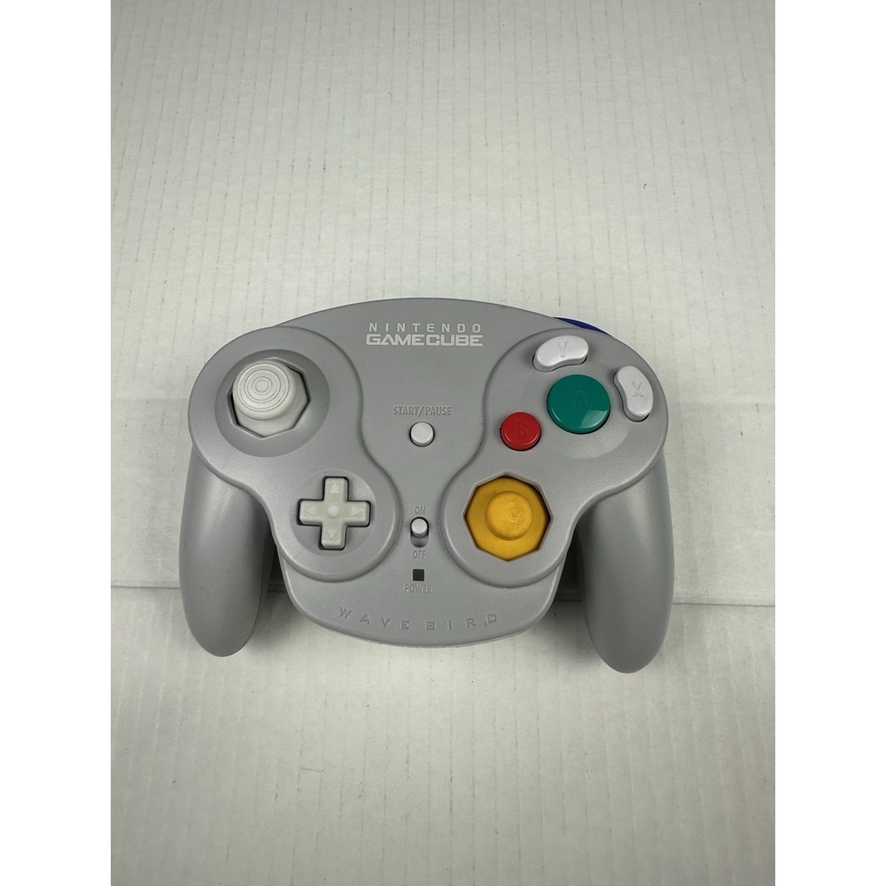 OEM Nintendo GameCube WaveBird Wireless Controller Grey UNTESTED AS IS